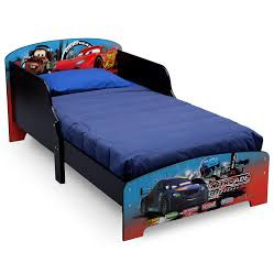 Dětská dřevěná postel Auta-Cars 2