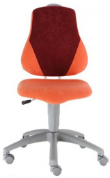 dětská rostoucí židle FUXO V-line oranžovo-vínová