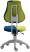 Rostoucí otočná židle RAIDON zelená/modrá/šedá