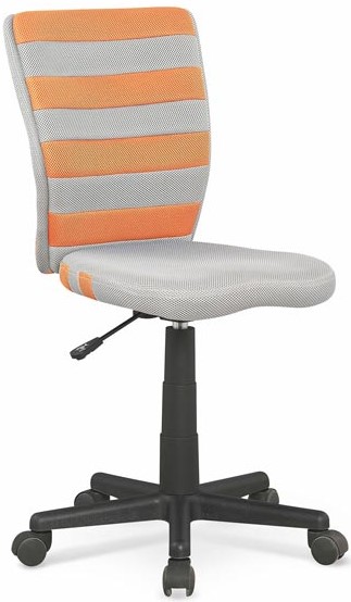 dětská židle FUEGO šedo-oranžová