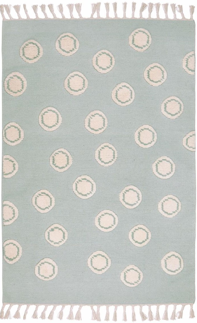 Dětský koberec Ring - mátový 160x230 cm