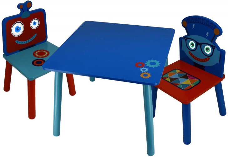 Dětský stůl s židlemi ROBOT