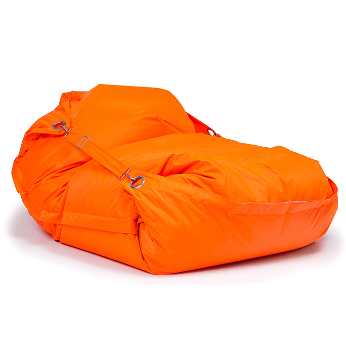 Sedací pytel Omni Bag s popruhy Fluorescent Orange 191x141
