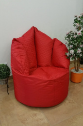 Sedací pytel Big Queen Chair červený