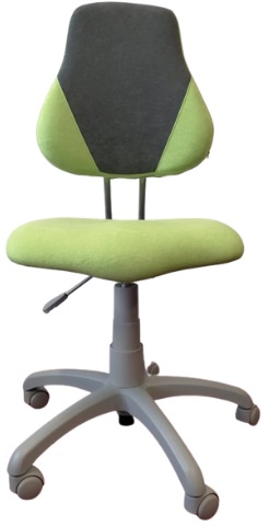 dětská rostoucí židle FUXO V-line sv. zeleno-šedá gallery main image