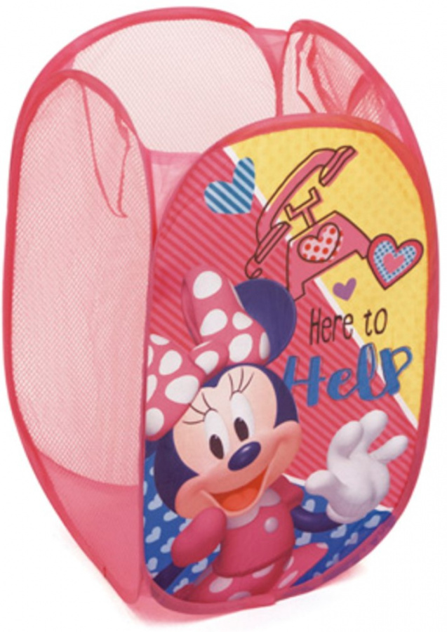 Dětský skládací koš na hračky Minnie Mouse  gallery main image