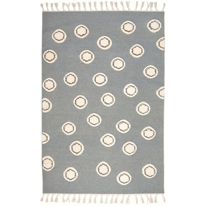 Dětský koberec Ring - šedý 160x230 cm