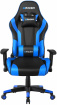 Herní židle MRacer koženka, černo-modrá