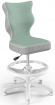 Dětská židle Petit White 4 HC+F s opěrným kruhem, motýlci