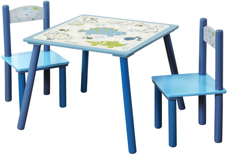 Dětský stůl s židlemi DINO gallery main image