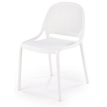 Plastová židle K532 bílá